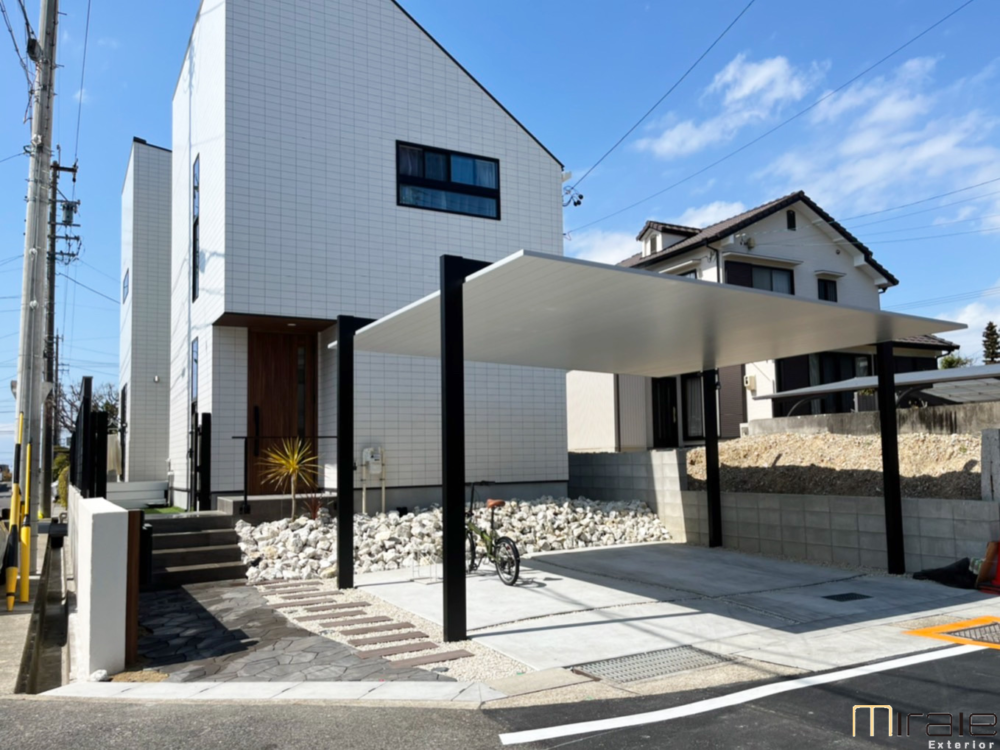 名古屋市中区　新築外構工事|MIRAIE (運営会社：パートナーホーム株式会社) 