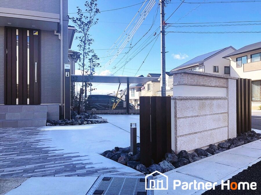 名古屋市緑区　新築外構工事|MIRAIE (運営会社：パートナーホーム株式会社) 