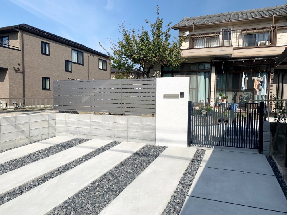 名古屋市瑞穂区　外構リフォーム工事|MIRAIE (運営会社：パートナーホーム株式会社) 